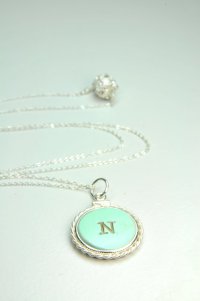 Initial pendant - possible bridesmaid gift. By LillyputLaneDesignCo on etsy.com