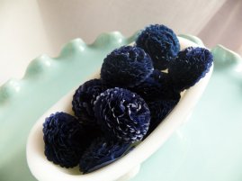 Tissue-paper flowers, by ZoBeDesigns on etsy.com