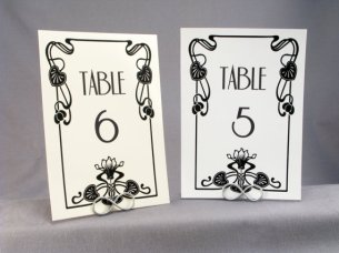 Table numbers, by WeddingMonograms on etsy.con